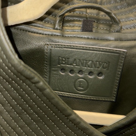 BLANKNYC women’s Quilted Detail Moto Jacket - Picture 10 of 13